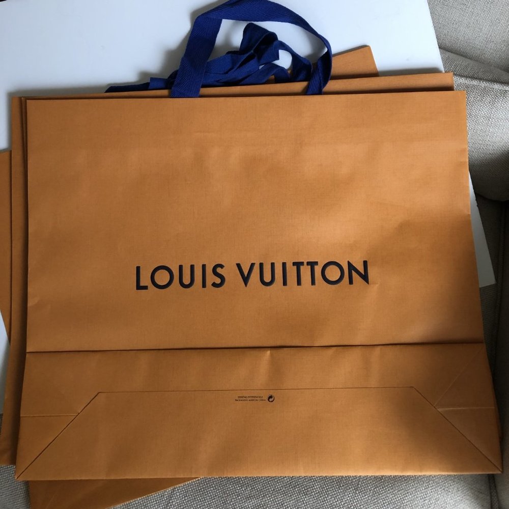 Four Louis Vuitton Authentic Empty Paper Bag - image 3